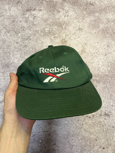 Pre-owned Reebok X Vintage Reebok Vintage Cap In Green