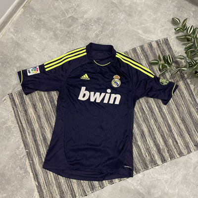 Pre-owned Adidas X Jersey 90's Adidas Bwin Real Madrid Retro Jersey Lfp 1902 Liga In Multicolor