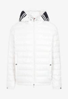 Moncler Cornour Down-filled Jacket In White