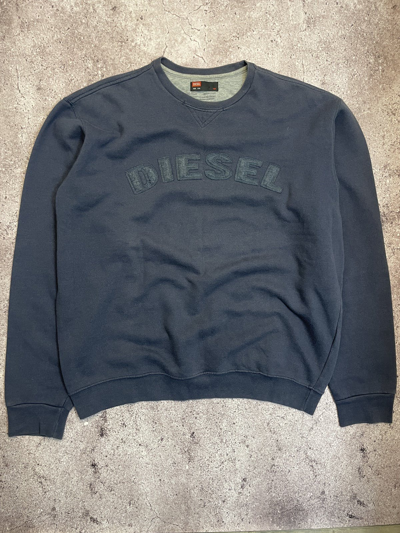 Pre-owned Diesel X Vintage Diesel Vintage Sweatshirt In Blue