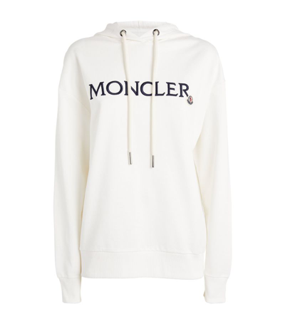 MONCLER EMBROIDERED LOGO HOODIE