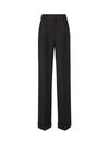 Dolce & Gabbana Pinstriped Trousers In Virgin Wool Blend In Rigato