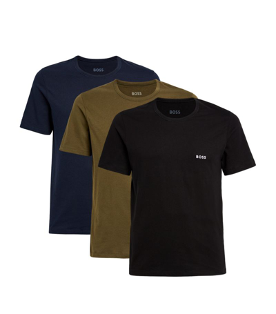 Hugo Boss Boss Short-sleeve T-shirt (pack Of 3) In Multi