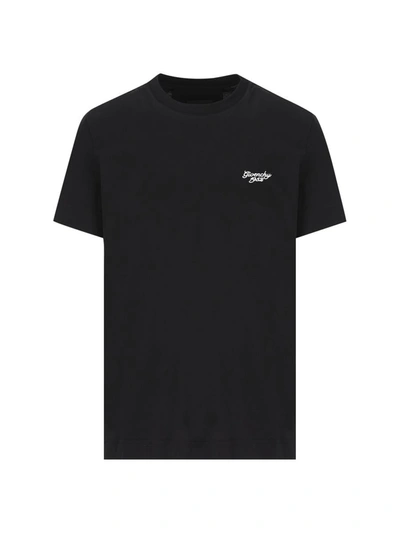 Givenchy T-shirt And Polo Shirt In Black