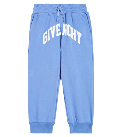 Givenchy Kids' Jogginghose Aus Jersey In Blau