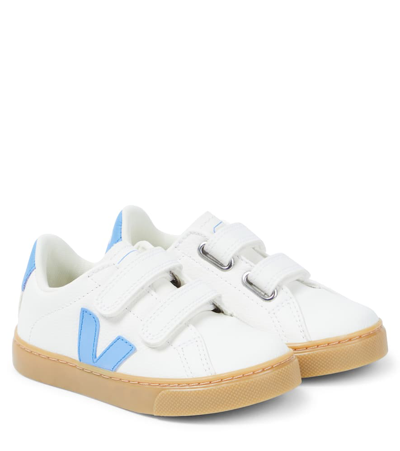 Veja Kids' Esplar Leather Sneakers In Multicoloured