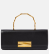 Jimmy Choo Tote Diamond Chain Small Aus Leder In Schwarz