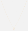 Aliita Casita 9kt Yellow Gold Necklace With Enamel In Gold