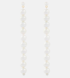 Magda Butrym Pearl Drop Earrings In White