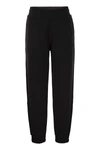 Moncler Embossed-logo Track Pants In Black