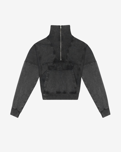 Isabel Marant Black Preston Jacket In Grau