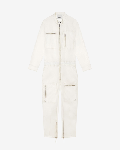 Isabel Marant Overall Nelio In Weiss