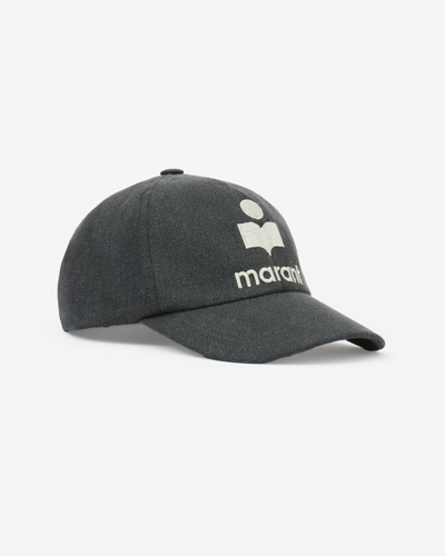 Isabel Marant Basecap Tyron Mit Logo In Grau