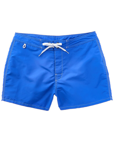 Sundek Fix Waist Swim Trunk In Blue