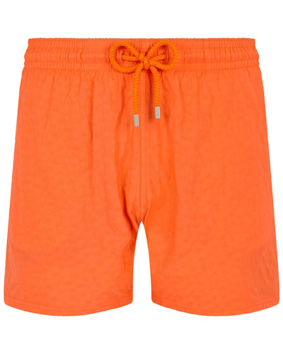 Vilebrequin Moorea Swin Short Aquarium Water-reactive Guava Orange