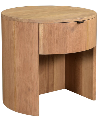 Moe's Home Collection Theo 1-drawer Nightstand In Brown