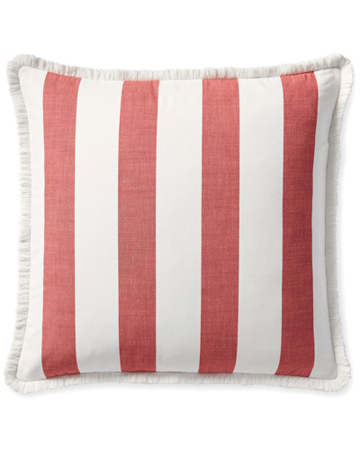 Serena & Lily Perennials Harbor Stripe Pillow Cover