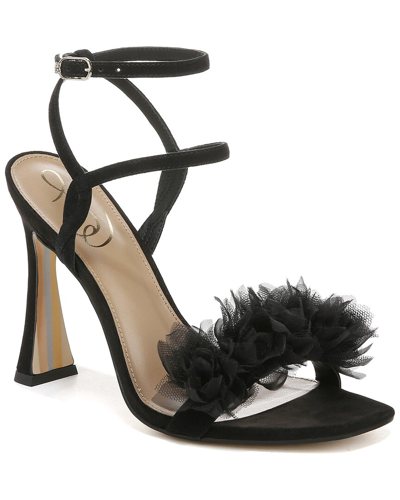 Sam Edelman Leilani 2 Leather Strappy Sandal In Black