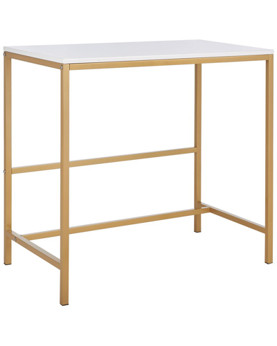 Safavieh Viv Glossy Wooden Desk In White