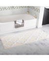 LAVISH HOME LAVISH HOME COTTON EXTRA LONG BATH MAT