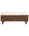 Safavieh Liam Tufted Cocktail Ottoman