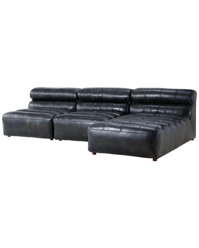 Moe's Home Collection Ramsay Signature Modular Sectional In Black