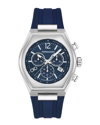 Ferragamo Tonneu Chrono Silicone Watch