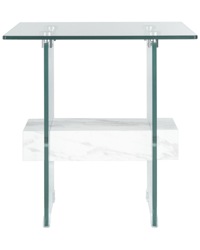 Safavieh Kayley Accent Table In Transparent