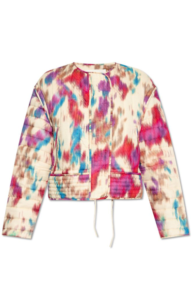 Isabel Marant Étoile Gelio Quilted Jacket In Multi