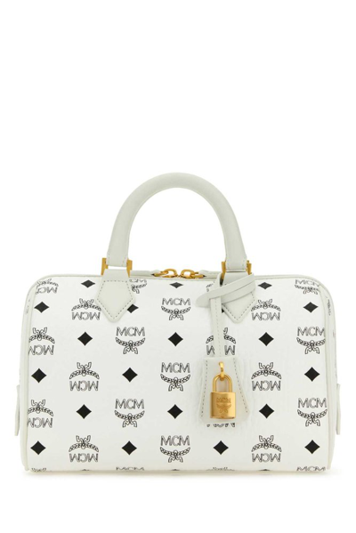 Mcm Zip In White