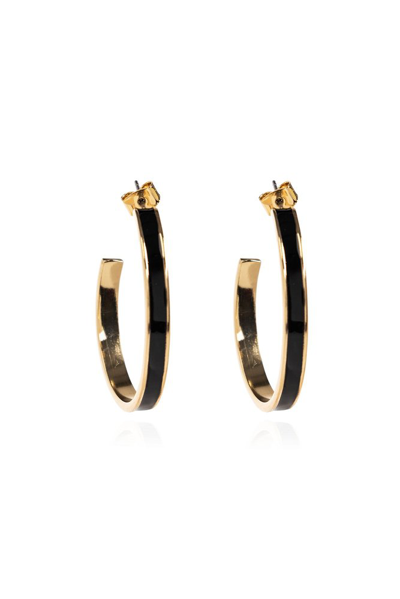 Isabel Marant Hoop Earrings In Black