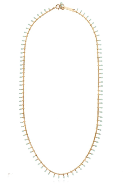 Isabel Marant Casablanca Charm Necklace In Gold