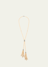 BEN-AMUN PEARLY LARIAT WITH TWO TASSELS