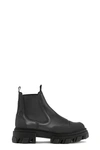GANNI STITCH CLEATED LOW CHELSEA BOOTS