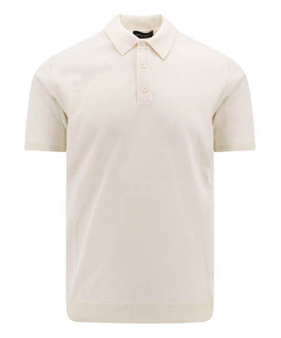 Roberto Cavalli Polo Shirt In White