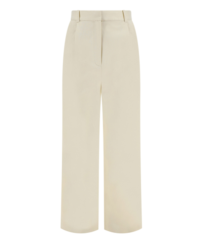 Loulou Studio Trousers In White