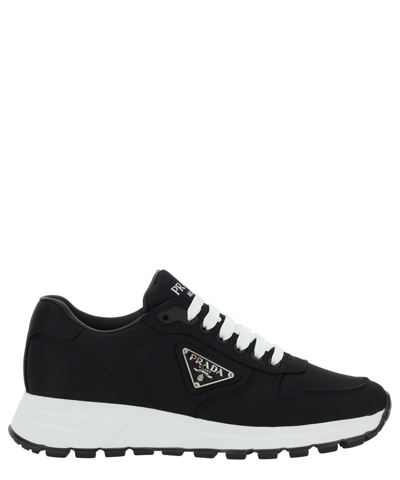 Prada Re-nylon Sneakers In Black