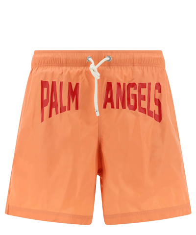 Palm Angels Swimsuit In Orange