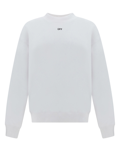 Off-white Sweatshirt In White