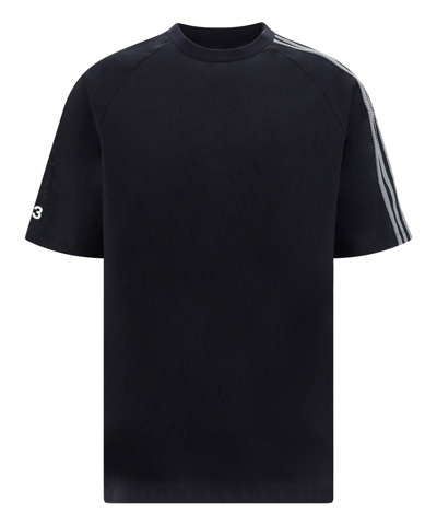 Y-3 T-shirt In Black/off White