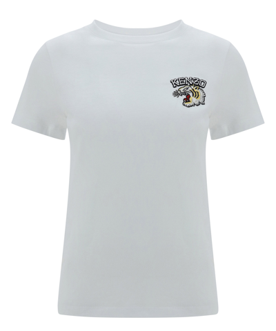 Kenzo Tiger T-shirt In White