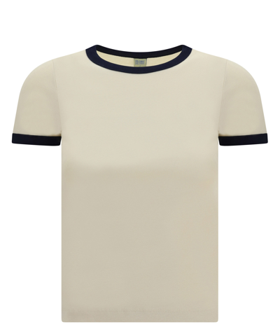 Flore Flore T-shirts In Beige