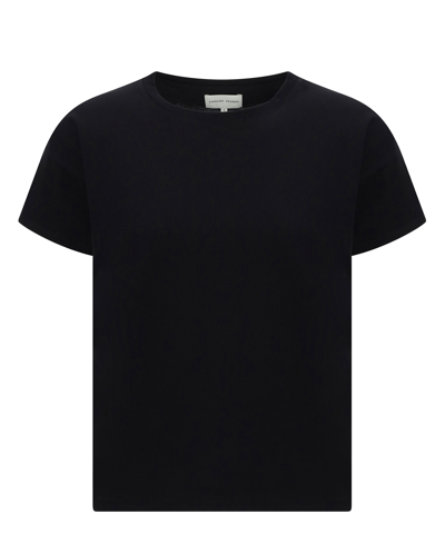 Loulou Studio Oversized Cotton T-shirt In Black