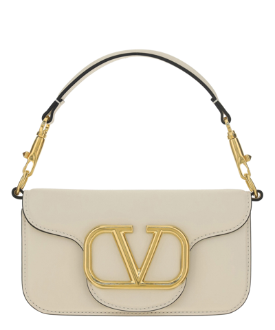Valentino Garavani Locò Handbag In White