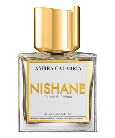 Nishane Istanbul Ambra Calabria Extrait De Parfum 50 ml In White