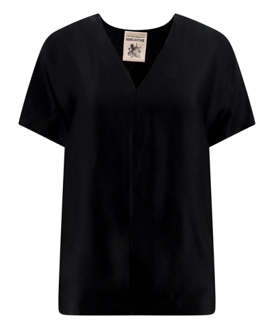 Semicouture Blouse In Black