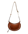 Isabel Marant Mini Moon Crossbody Bag In Brown