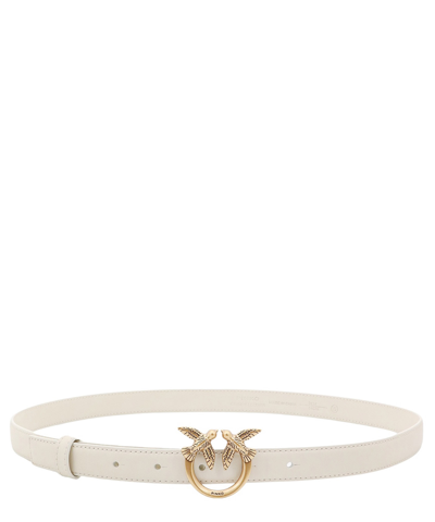 Pinko Love Birds Belt In White