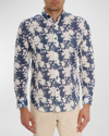 ROBERT GRAHAM MEN'S DOMINUS COTTON FLORAL-PRINT SPORT SHIRT