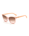 KATE SPADE AMIYA ACETATE CAT-EYE SUNGLASSES